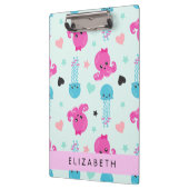 海獣，タコ，クラゲ，ハート，お名前 クリップボード (左)