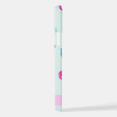 海獣，タコ，クラゲ，ハート，お名前 iPhoneケース (右側面)