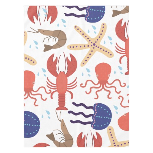 海獣 テーブルクロス (正面)