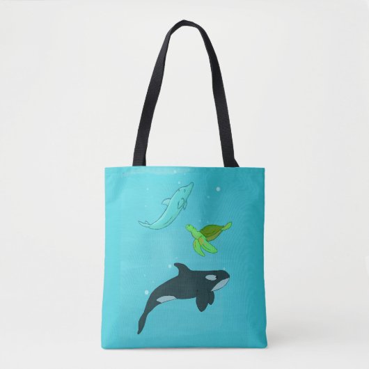 海獣 トートバッグ (正面)