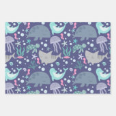 海獣 ラッピングペーパーシート (正面)