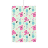 海獣，海生物，タコ，クラゲ，ハート カーエアーフレッシュナー (正面)