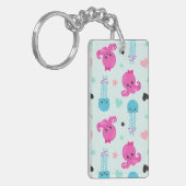 海獣，海生物，タコ，クラゲ，ハート キーホルダー (正面左)