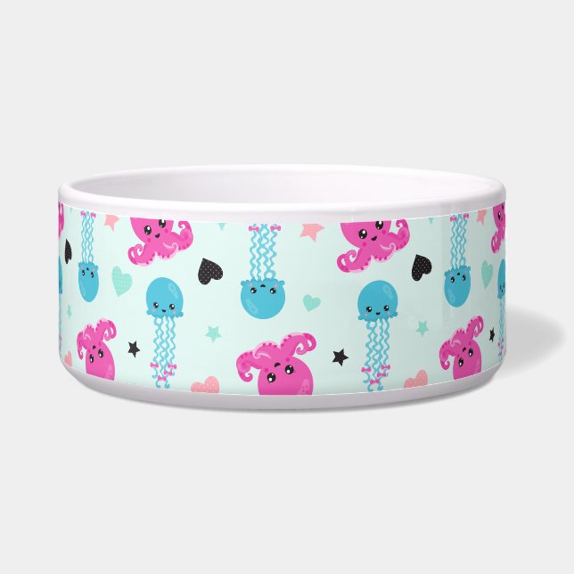 海獣，海生物，タコ，クラゲ，ハート ボウル (正面)