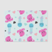 海獣，海生物，タコ，クラゲ，ハート 薄葉紙 (正面)