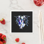 海獣 海龍 神話的生物 ファンタジー スタンダードカクテルナプキン (インサイチュ)