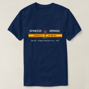海王室のスペインの兵 Tシャツ
