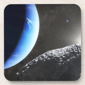 海王星の小さな月のカバ。 コースター (正面)