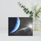 海王星の小さな月のカバ。 ポストカード (スタンド正面)