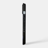 海王星の小さな衛星ヒッポカンプ iPhone 15ケース (左側面)