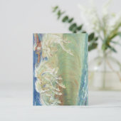 海王星の馬が波に乗る ポストカード (スタンド正面)