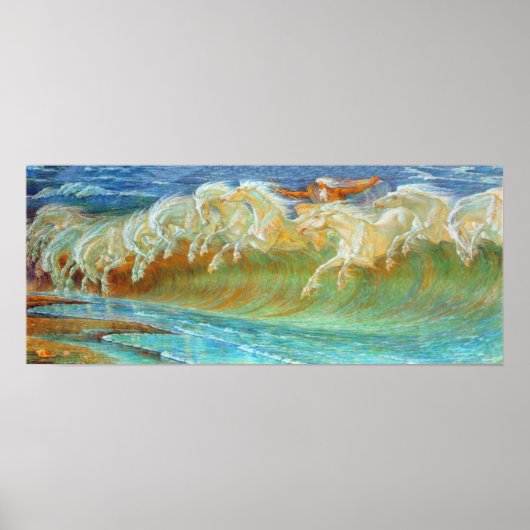 海王星の馬 ポスター (正面)