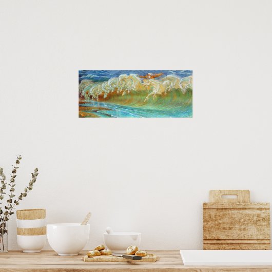 海王星の馬 ポスター (キッチン)