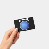 海王星デザイン – サイエンス・プラネット宇宙 バッジ (手持ち)