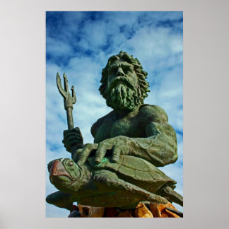 海王星プリント ポスター