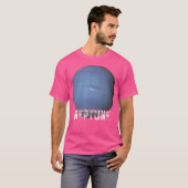 海王星太陽の系宇宙天文学 Tシャツ (正面フル)