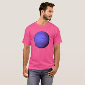 海王星惑星系天文学者太陽のA Tシャツ (正面フル)