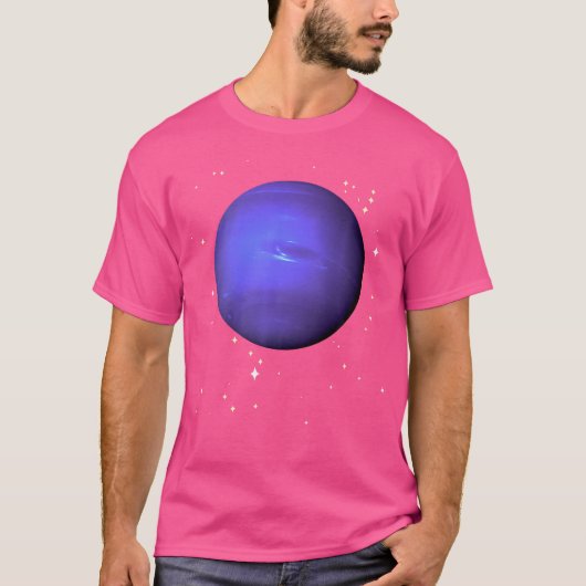 海王星惑星系天文学者太陽のA Tシャツ (正面)