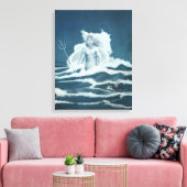 海王星 キャンバスプリント (インサイチュ (リビング))