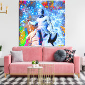 海王星 キャンバスプリント (インサイチュ (リビング))