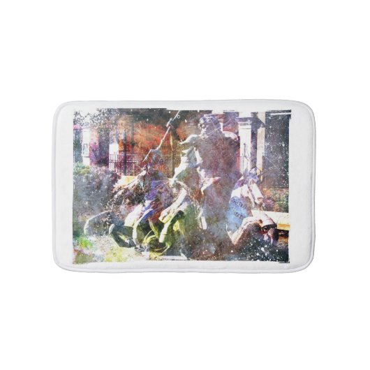 海王星 バスマット (正面)