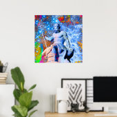 海王星 ポスター (ホームオフィス)