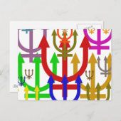 海王星 ポストカード (正面/裏面)