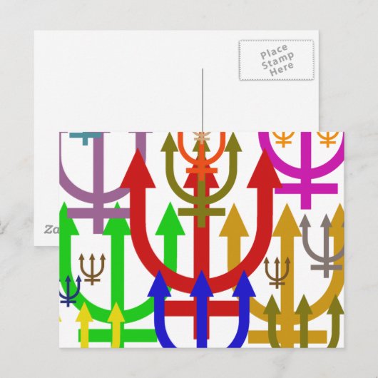 海王星 ポストカード (正面/裏面)