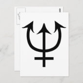 海王星 ポストカード (正面/裏面)