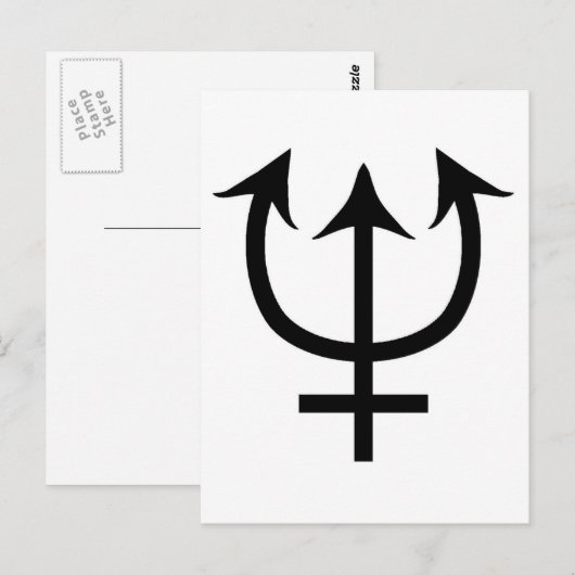 海王星 ポストカード (正面/裏面)