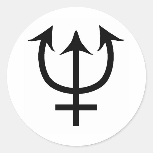 海王星 ラウンドシール (正面)