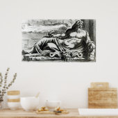 海王星, c.1653 ポスター (キッチン)