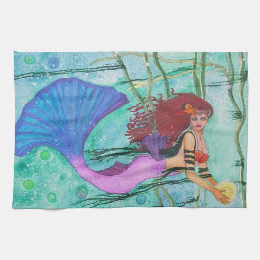 海球 キッチンタオル (横)