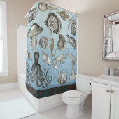 海生動物の生命シャワー・カーテン シャワーカーテン (インサイチュ)