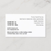 海産物漁業 名刺 (裏面)