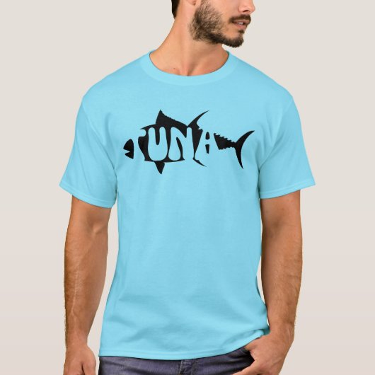 海産魚まぐろ Tシャツ (正面)