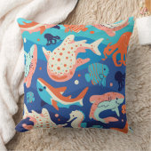 海疑問に思 クッション (ブランケット)