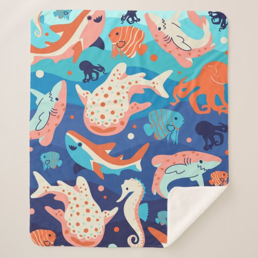 海疑問に思 シェルパブランケット (正面)