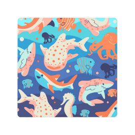 海疑問に思 メタルプリント