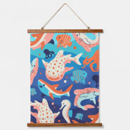 海疑問に思 吊り下げ型タペストリー