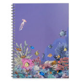 海疑問に思：波の下の旅 ノートブック (正面)