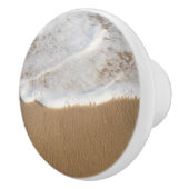 海発泡ビーチ製ノブ セラミックノブ (右)