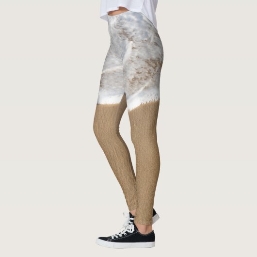 海白粉 レギンス (左)