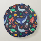 海睡眠 ラウンドクッション (裏面)