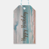 海砂テクスチャ ギフトタグ (裏面)