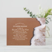 海砂波ビーチ主題ブライダルシャワー 招待状 (スタンド正面)