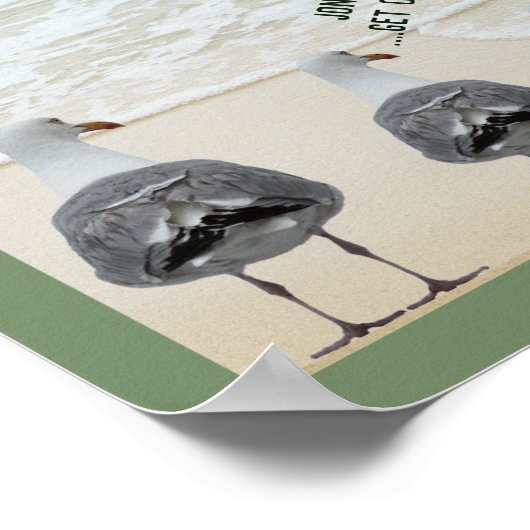 海砂貝 ポスター (角)