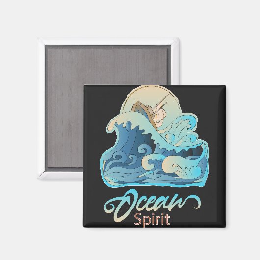 海磁石 マグネット (正面/裏面)