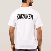 海禅拳 セット・ミー・フリー Tシャツ (裏面)
