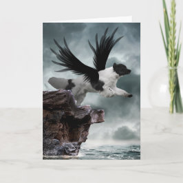 海空白のグリーティングカード カード